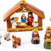 Fun Express Nativity Set Painted Christmas Scene for-0