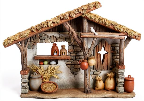 Christian Brands Nativity Scene Hand Painted Resin Christmas-0