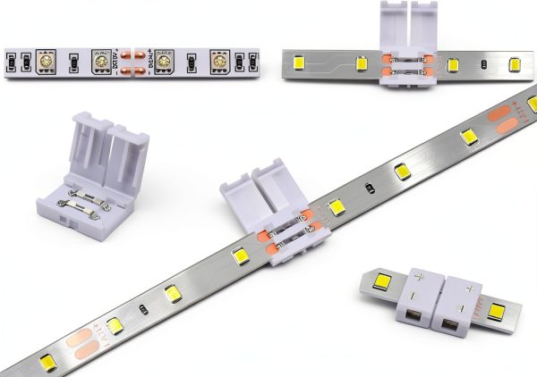 Mudder LED Strip Connectors PBT Material Easy Installation-2