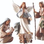 Holy Family Nativity Set Christian Brands Resin Christmas-0