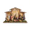 NUKBIL Nativity Set Light Up Christmas Scene Resin Figures-5