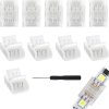 RGBZONE 3 Pin LED Strip Connectors Waterproof Modern Design-0