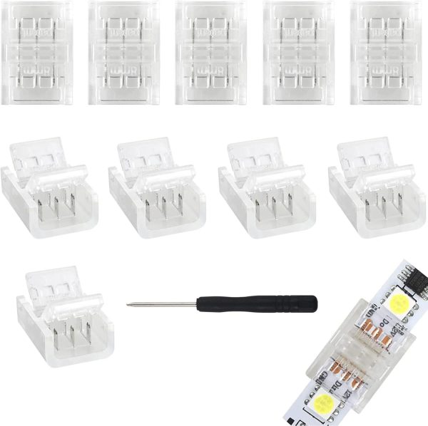 RGBZONE 3 Pin LED Strip Connectors Waterproof Modern Design-0