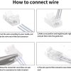 RGBZONE 3 Pin LED Strip Connectors Welding Free-5