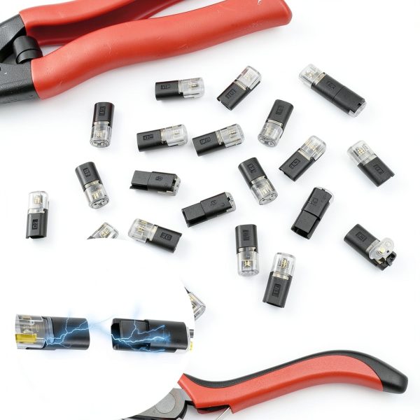 LED Light Connectors FdcLixuvol 40 Pack Low Voltage-6