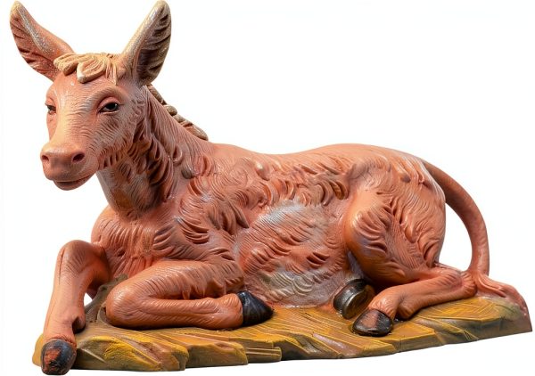Roman Nativity Scene Hand Painted Italian Collectible-0