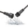 QOFOWIN LED Waterproof Connector Copper Cable 4Pin Way-1