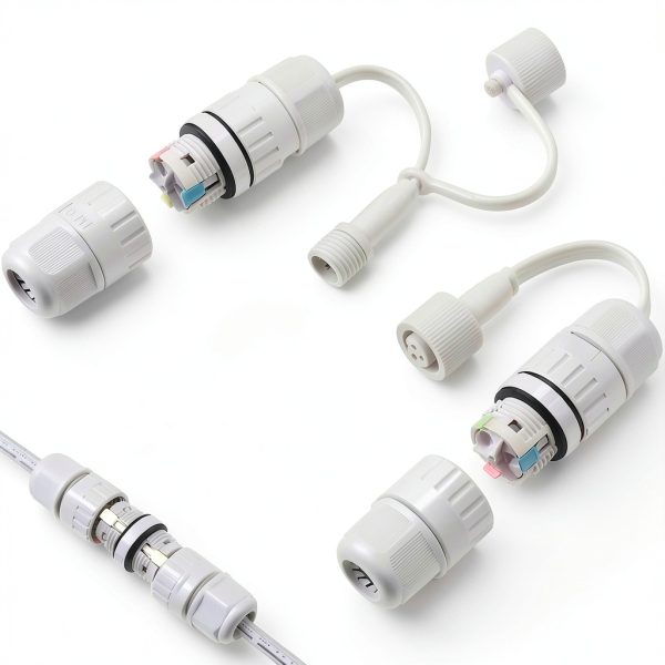 Feekoon Waterproof Wire Connector Outdoor Lighting Nylon-0