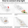 RGBZONE 3 Pin LED Strip Connectors Welding Free-6