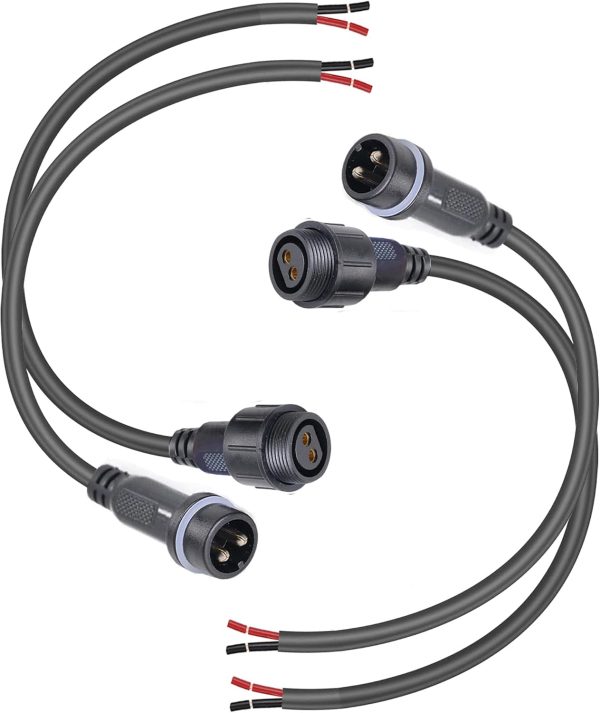 YETOR Waterproof Connectors 12AWG LED Lighting Accessories-0
