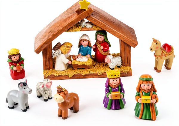 Fun Express Nativity Set Painted Christmas Scene for-1