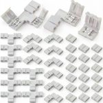 Mudder LED Strip Connectors PBT Material Easy Installation-0