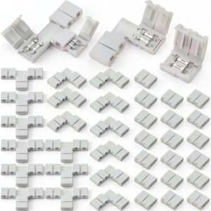 Mudder LED Strip Connectors PBT Material Easy Installation-0