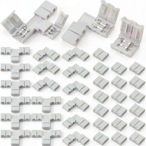 Mudder LED Strip Connectors PBT Material Easy Installation-0