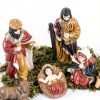 NUKBIL Nativity Set Light Up Christmas Scene Resin Figures-2