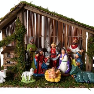 Rocky Mountain Goods Nativity Set Porcelain Figurines-0