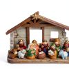 Nativity Set Resin Rustic Religious Home Decor Transpac-1