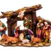 Kurt S Adler Nativity Scene Resin Tabletop Christmas Decor-0