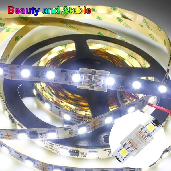 RGBZONE 3 Pin LED Strip Connectors Waterproof Modern Design-6