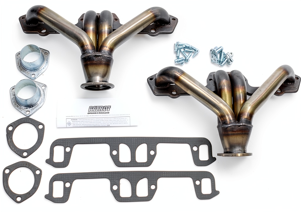 Patriot Tight Tuck exhaust header installed in a performance engine bay