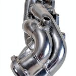 BBK 35180 Shorty Tuned Exhaust Header Silver for 1999-2003 Ford F150-0