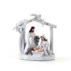 Nativity Set Alupssuc Resin Small White Figure-0