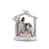 Nativity Set Alupssuc Resin Small White Figure-2