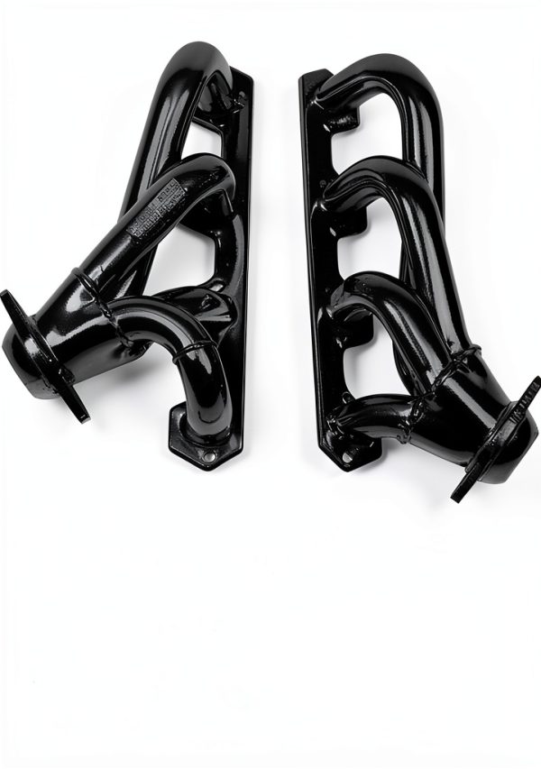 Flowtech Shorty Headers Ford Bronco 87-95 5.0L D-115-17 Black 16 Gauge-0