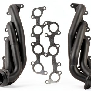 Flowtech Shorty Header for 2011-2017 Ford F-150 5.0L V8 Black 2ft-0