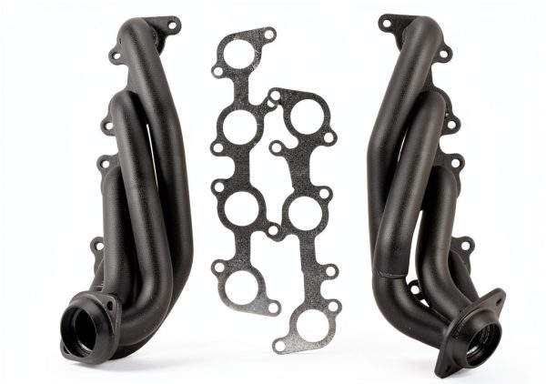 Flowtech Shorty Header for 2011-2017 Ford F-150 5.0L V8 Black 2ft-0