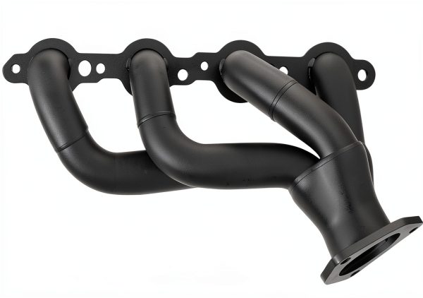 Flowtech Shorty Headers D-115-16 Black 16 Gauge 3/8" Flange-2