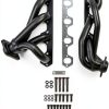 Flowtech Shorty Headers Ford Bronco 86-95 5.8L D-115-17 Black 16ga-0