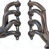 Flowtech Shorty Headers D-115-16 Black 16 Gauge 3/8" Flange-0