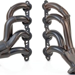 Flowtech Shorty Headers D-115-16 Black 16 Gauge 3/8" Flange-0