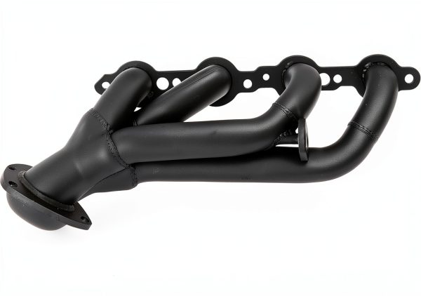 Flowtech Shorty Headers D-115-16 Black 16 Gauge 3/8" Flange-1