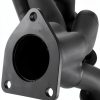Flowtech Shorty Headers D-115-16 Black 16 Gauge 3/8" Flange-3