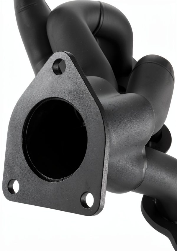 Flowtech Shorty Headers D-115-16 Black 16 Gauge 3/8" Flange-3