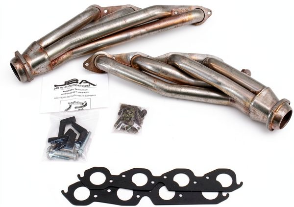 JBA Cat4Ward Header 7.4L GM Truck 96-00 Stainless Mandrel Bent-0