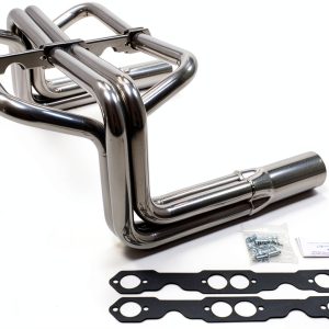 Patriot Exhaust 08-48 Street Rod Hi-Boy Style Silver Chrome Headers-0