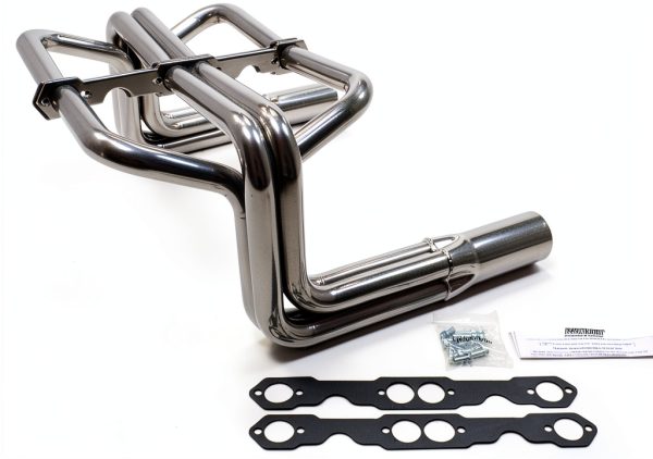 Patriot Exhaust 08-48 Street Rod Hi-Boy Style Silver Chrome Headers-0