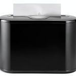 Multifold Paper Towel Dispenser Countertop Black ABS Holder for-0