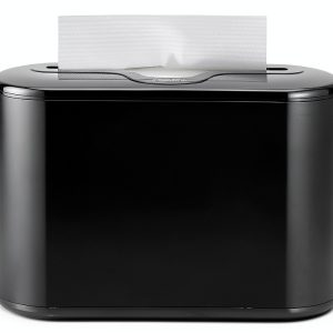 Multifold Paper Towel Dispenser Countertop Black ABS Holder for-0