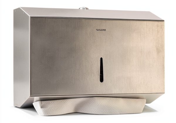 Alpine Industries Paper Towel Dispenser, 200 C Folds/ 275 Multi-Fold, natural-1