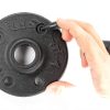 Livabber Industrial Pipe Toilet Paper Holder - Vintage Style DIY Wall Mount Roll Tissue Towel Holder for Bathroom Living Room and Kitchen (9", Black)-3