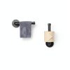 Livabber Industrial Pipe Toilet Paper Holder - Vintage Style DIY Wall Mount Roll Tissue Towel Holder for Bathroom Living Room and Kitchen (9", Black)-6