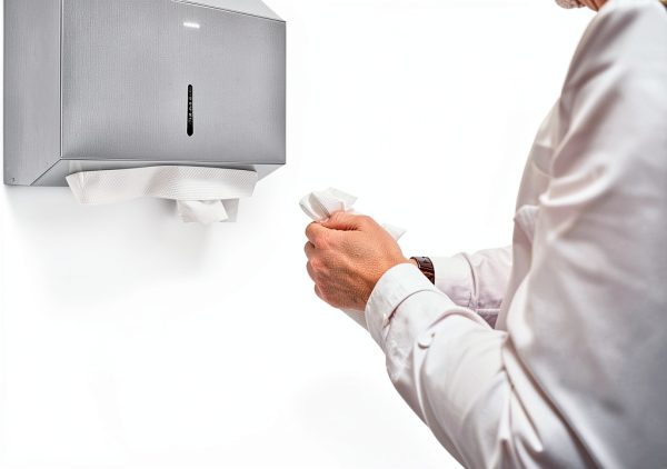 Alpine Industries Paper Towel Dispenser, 200 C Folds/ 275 Multi-Fold, natural-4