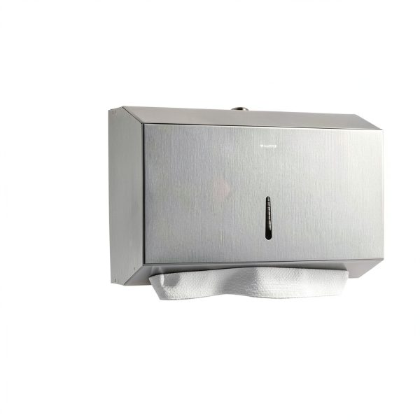Alpine Industries Paper Towel Dispenser, 200 C Folds/ 275 Multi-Fold, natural-2