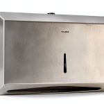 Alpine Industries Paper Towel Dispenser, 200 C Folds/ 275 Multi-Fold, natural-0