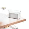Clear Bathroom Paper Towel Dispenser Cq acrylic Trifold Holder-1