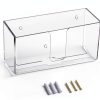 Acrylic Wall Mount Paper Towel Dispenser by Cq acrylic 10.3×6.3in-1